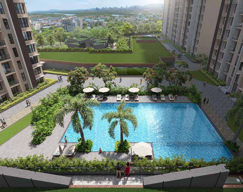 Birla Estate Kalwa Clubhouse and Pool